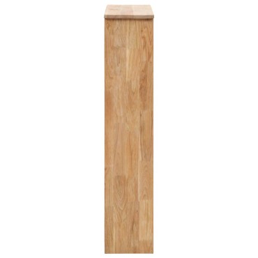 vidaXL Παπουτσοθήκη 55x20x104cm από Μασίφ Ξύλο Καρυδιάς