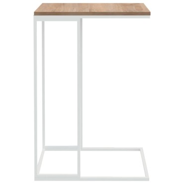 vidaXL Τραπέζι Βοηθητικό Λευκό 40x30x59cm από Επεξεργασμένο Ξύλο 1 τεμ.