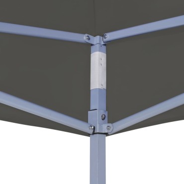 vidaXL Τέντα Εκδηλώσεων Πτυσσόμενη Pop-Up Ανθρακί 3 x 3 μ.