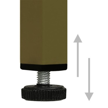 vidaXL Ντουλάπι Αποθήκευσης Πράσινο Λαδί 42,5x35x101,5cm από Ατσάλι 1 τεμ.