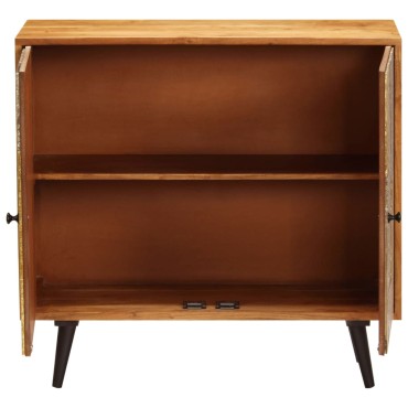 vidaXL Ντουλάπι / Ψηλός Μπουφές 80x30x75cm Μασίφ Ξύλο Ακακίας 1 τεμ.