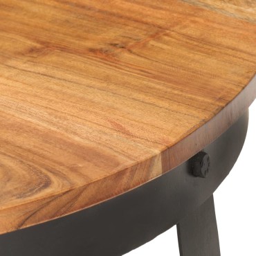 vidaXL Τραπεζάκι Σαλονιού 68x43cm από Μασίφ Ξύλο Ακακίας 1 τεμ.