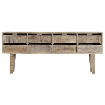 vidaXL Μπουφές με Συρτάρια 140x30x60cm από Μασίφ Ξύλο Μάνγκο 1 τεμ.