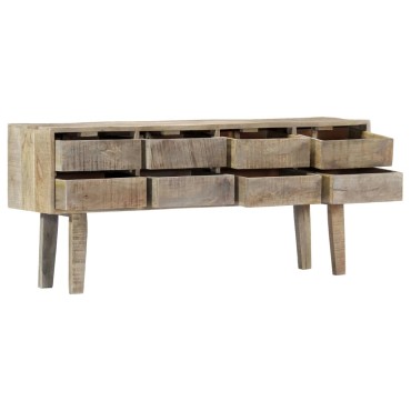 vidaXL Μπουφές με Συρτάρια 140x30x60cm από Μασίφ Ξύλο Μάνγκο 1 τεμ.