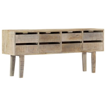 vidaXL Μπουφές με Συρτάρια 140x30x60cm από Μασίφ Ξύλο Μάνγκο 1 τεμ.