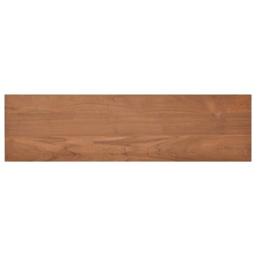 vidaXL Έπιπλο Τηλεόρασης 110x30x40cm από Μασίφ Ξύλο Teak