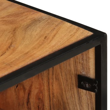 vidaXL Έπιπλο Τηλεόρασης 110x30x45cm από Μασίφ Ξύλο Ακακίας