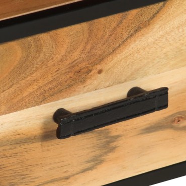 vidaXL Έπιπλο Τηλεόρασης 110x30x45cm από Μασίφ Ξύλο Ακακίας