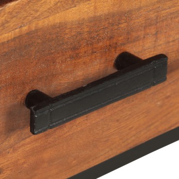 vidaXL Έπιπλο Τηλεόρασης 110x30x45cm από Μασίφ Ξύλο Ακακίας