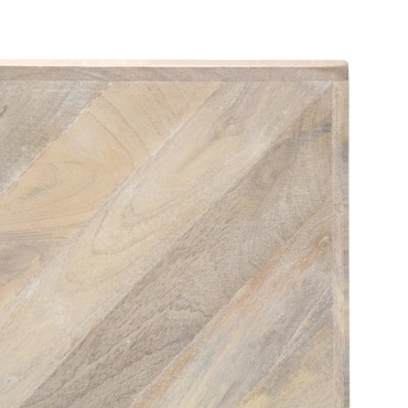 vidaXL Τραπεζάκι Σαλονιού 110x110x36cm από Μασίφ Ξύλο Μάνγκο 1 τεμ.