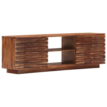 vidaXL Έπιπλο Τηλεόρασης 120x30x40cm από Μασίφ Ξύλο Sheesham