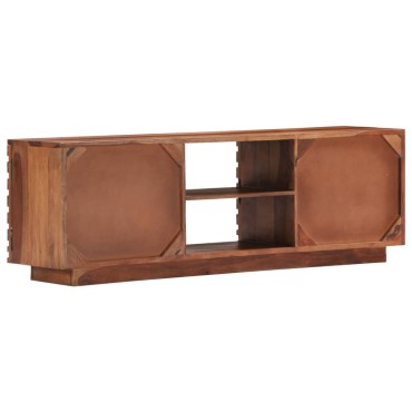 vidaXL Έπιπλο Τηλεόρασης 120x30x40cm από Μασίφ Ξύλο Sheesham