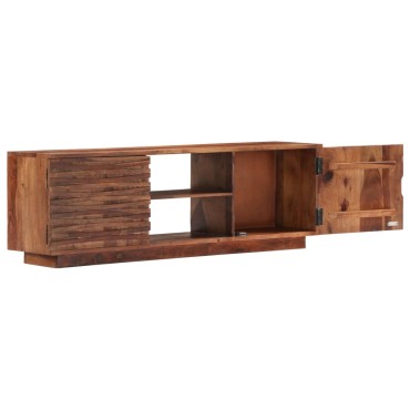 vidaXL Έπιπλο Τηλεόρασης 120x30x40cm από Μασίφ Ξύλο Sheesham