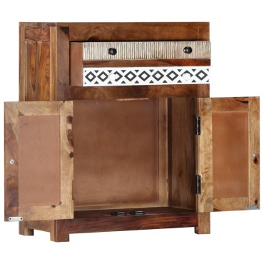 vidaXL Ντουλάπι 60x30x75cm από Μασίφ Ξύλο Ακακίας 1 τεμ.