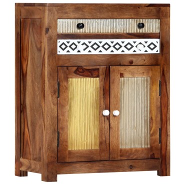 vidaXL Ντουλάπι 60x30x75cm από Μασίφ Ξύλο Ακακίας 1 τεμ.