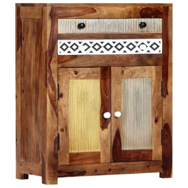 vidaXL Ντουλάπι 60x30x75cm από Μασίφ Ξύλο Ακακίας 1 τεμ.