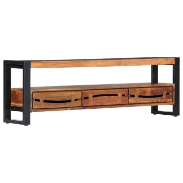 vidaXL Έπιπλο Τηλεόρασης 140x30x45cm από Μασίφ Ξύλο Ακακίας