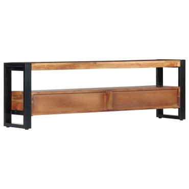 vidaXL Έπιπλο Τηλεόρασης 140x30x45cm από Μασίφ Ξύλο Ακακίας