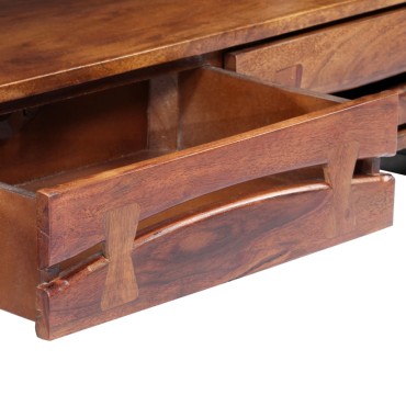 vidaXL Έπιπλο Τηλεόρασης 140x30x45cm από Μασίφ Ξύλο Ακακίας