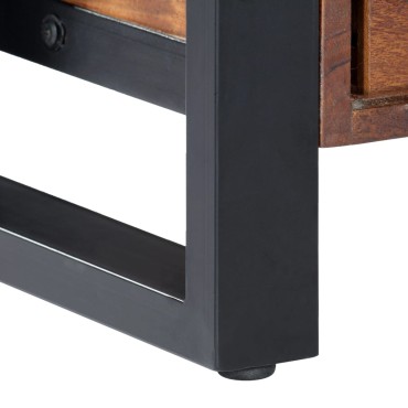 vidaXL Έπιπλο Τηλεόρασης 140x30x45cm από Μασίφ Ξύλο Ακακίας