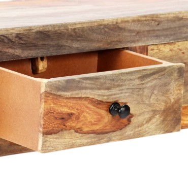 vidaXL Κονσόλα Τοίχου 100x25x20cm από Μασίφ Ξύλο Sheesham 1 τεμ.