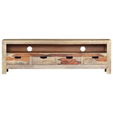 vidaXL Έπιπλο Τηλεόρασης 130x30x40cm από Μασίφ Ξύλο Ακακίας