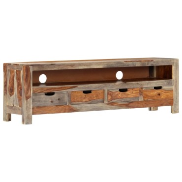 vidaXL Έπιπλο Τηλεόρασης 130x30x40cm από Μασίφ Ξύλο Ακακίας