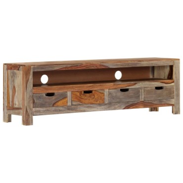 vidaXL Έπιπλο Τηλεόρασης 130x30x40cm από Μασίφ Ξύλο Ακακίας