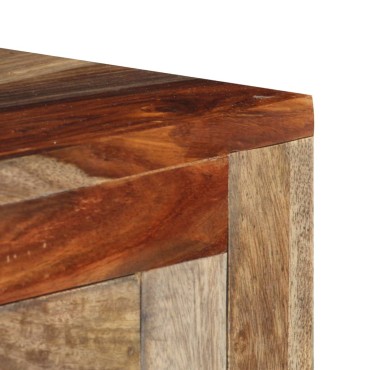 vidaXL Κονσόλα Τραπέζι με 3 Συρτάρια 120x30x75cm Μασίφ Ξύλο Sheesham 1 τεμ.