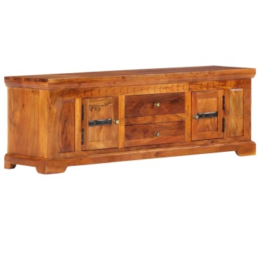 vidaXL Έπιπλο Τηλεόρασης 119x30x40cm από Μασίφ Ξύλο Ακακίας