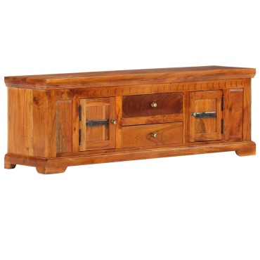 vidaXL Έπιπλο Τηλεόρασης 119x30x40cm από Μασίφ Ξύλο Ακακίας