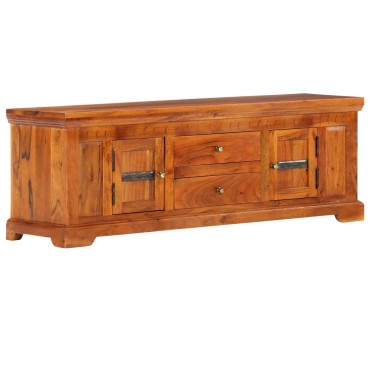 vidaXL Έπιπλο Τηλεόρασης 119x30x40cm από Μασίφ Ξύλο Ακακίας