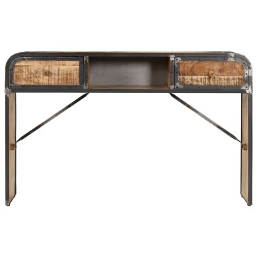 vidaXL Κονσόλα 120x30x75cm από Μασίφ Ξύλο Μάνγκο 1 τεμ.