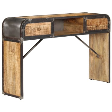 vidaXL Κονσόλα 120x30x75cm από Μασίφ Ξύλο Μάνγκο 1 τεμ.