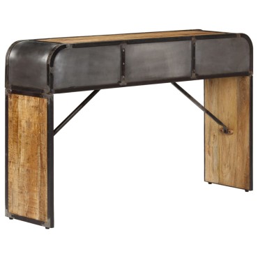 vidaXL Κονσόλα 120x30x75cm από Μασίφ Ξύλο Μάνγκο 1 τεμ.