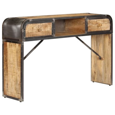 vidaXL Κονσόλα 120x30x75cm από Μασίφ Ξύλο Μάνγκο 1 τεμ.
