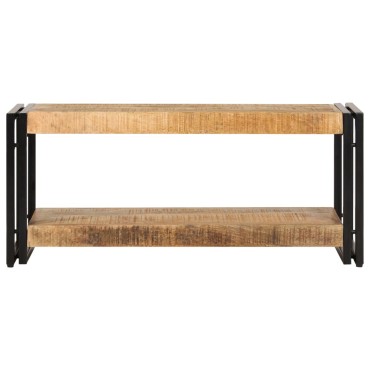 vidaXL Έπιπλο Τηλεόρασης 90x30x40cm από Μασίφ Ξύλο Μάνγκο