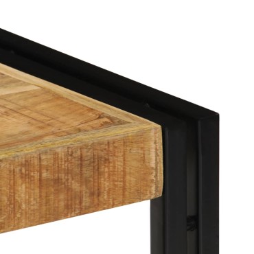 vidaXL Έπιπλο Τηλεόρασης 90x30x40cm από Μασίφ Ξύλο Μάνγκο