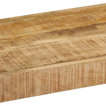vidaXL Έπιπλο Τηλεόρασης 90x30x40cm από Μασίφ Ξύλο Μάνγκο
