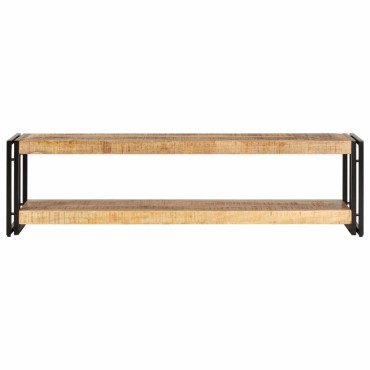 vidaXL Έπιπλο Τηλεόρασης 150x30x40cm από Μασίφ Ξύλο Μάνγκο