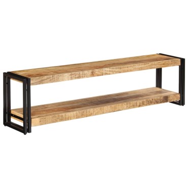 vidaXL Έπιπλο Τηλεόρασης 150x30x40cm από Μασίφ Ξύλο Μάνγκο
