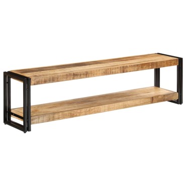 vidaXL Έπιπλο Τηλεόρασης 150x30x40cm από Μασίφ Ξύλο Μάνγκο