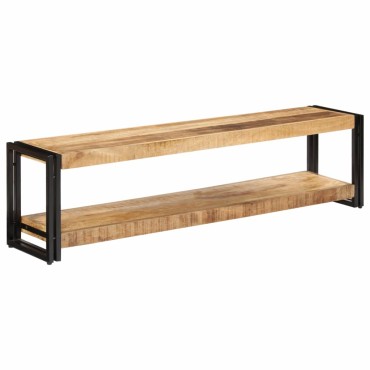 vidaXL Έπιπλο Τηλεόρασης 150x30x40cm από Μασίφ Ξύλο Μάνγκο
