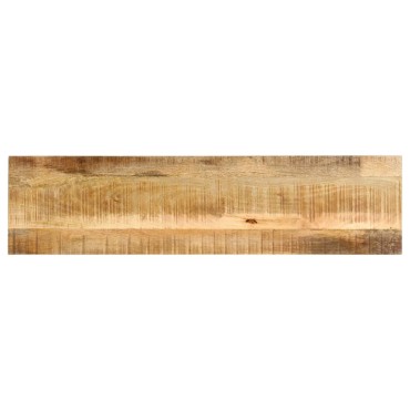 vidaXL Τραπέζι Κονσόλα 140x35x76cm από Μασίφ Ακατέργαστο Ξύλο Μάνγκο 1 τεμ.
