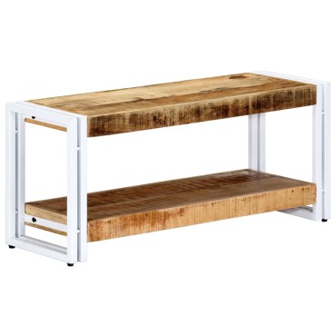 vidaXL Έπιπλο Τηλεόρασης 90x30x40cm από Μασίφ Ξύλο Μάνγκο