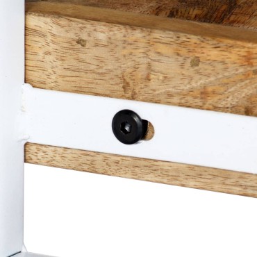 vidaXL Έπιπλο Τηλεόρασης 150x30x40cm από Μασίφ Ξύλο Μάνγκο