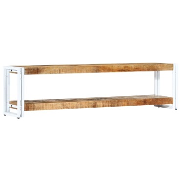 vidaXL Έπιπλο Τηλεόρασης 150x30x40cm από Μασίφ Ξύλο Μάνγκο