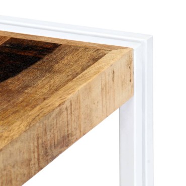 vidaXL Έπιπλο Τηλεόρασης 150x30x40cm από Μασίφ Ξύλο Μάνγκο