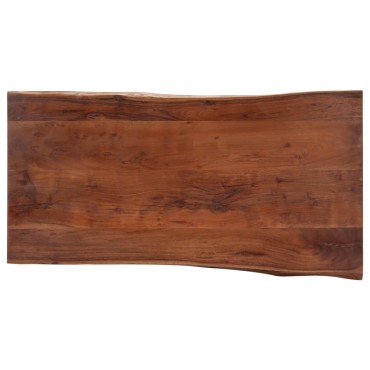 vidaXL Τραπεζάκι Σαλονιού Live Edge 115x60x40cm Μασίφ Ξύλο Ακακίας 1 τεμ.