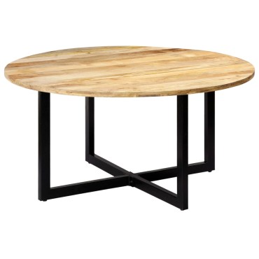 vidaXL Τραπεζαρία 150x73cm από Μασίφ Ξύλο Μάνγκο 1 τεμ.